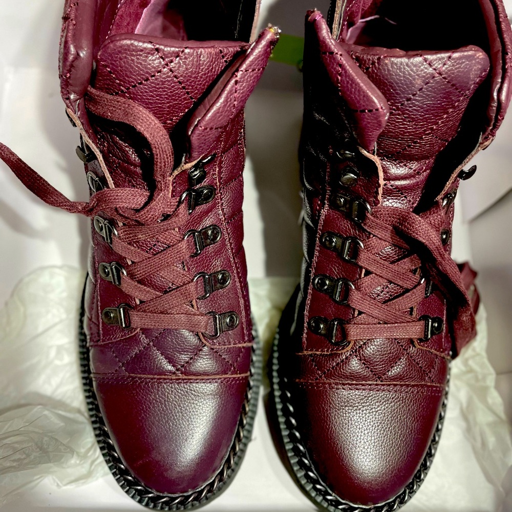 🔥Genuine Leather Moto Boots